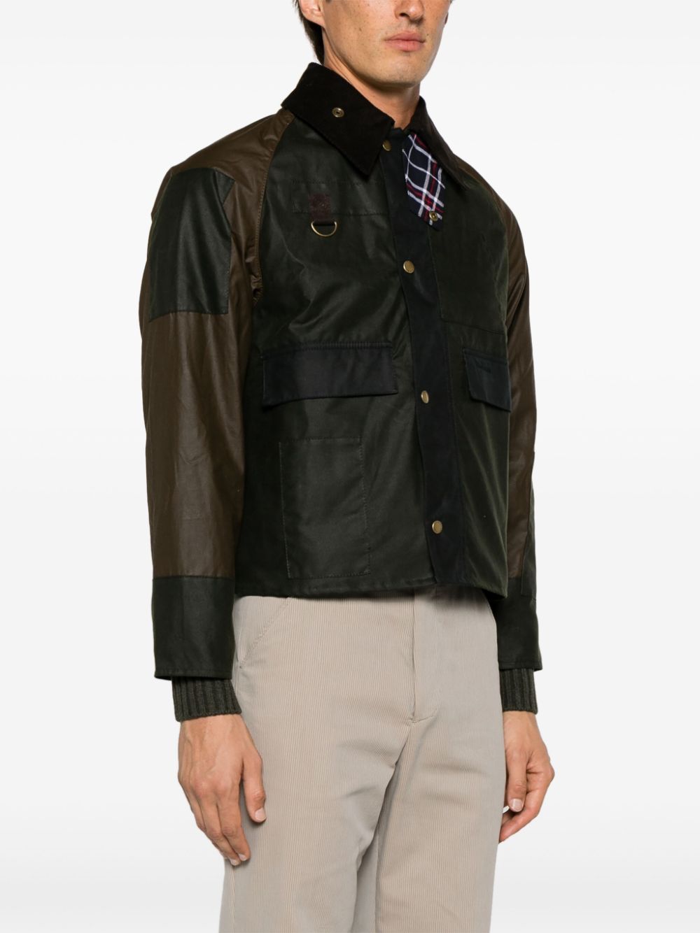 Barbour Spey colour-block Jacket - Farfetch