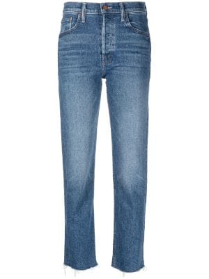 Mother Straight-Leg Jeans – Straight Jeans – Farfetch