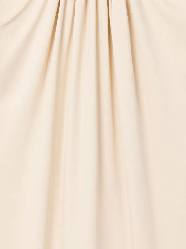 AZ Factory Aphrodite Gathered Midi Dress - Neutrals