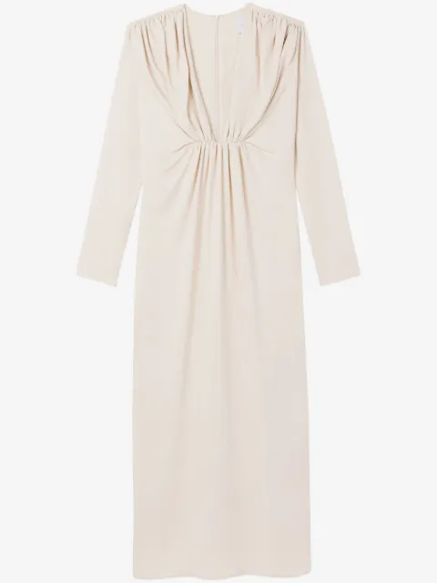 AZ FACTORY Aphrodite gathered midi dress