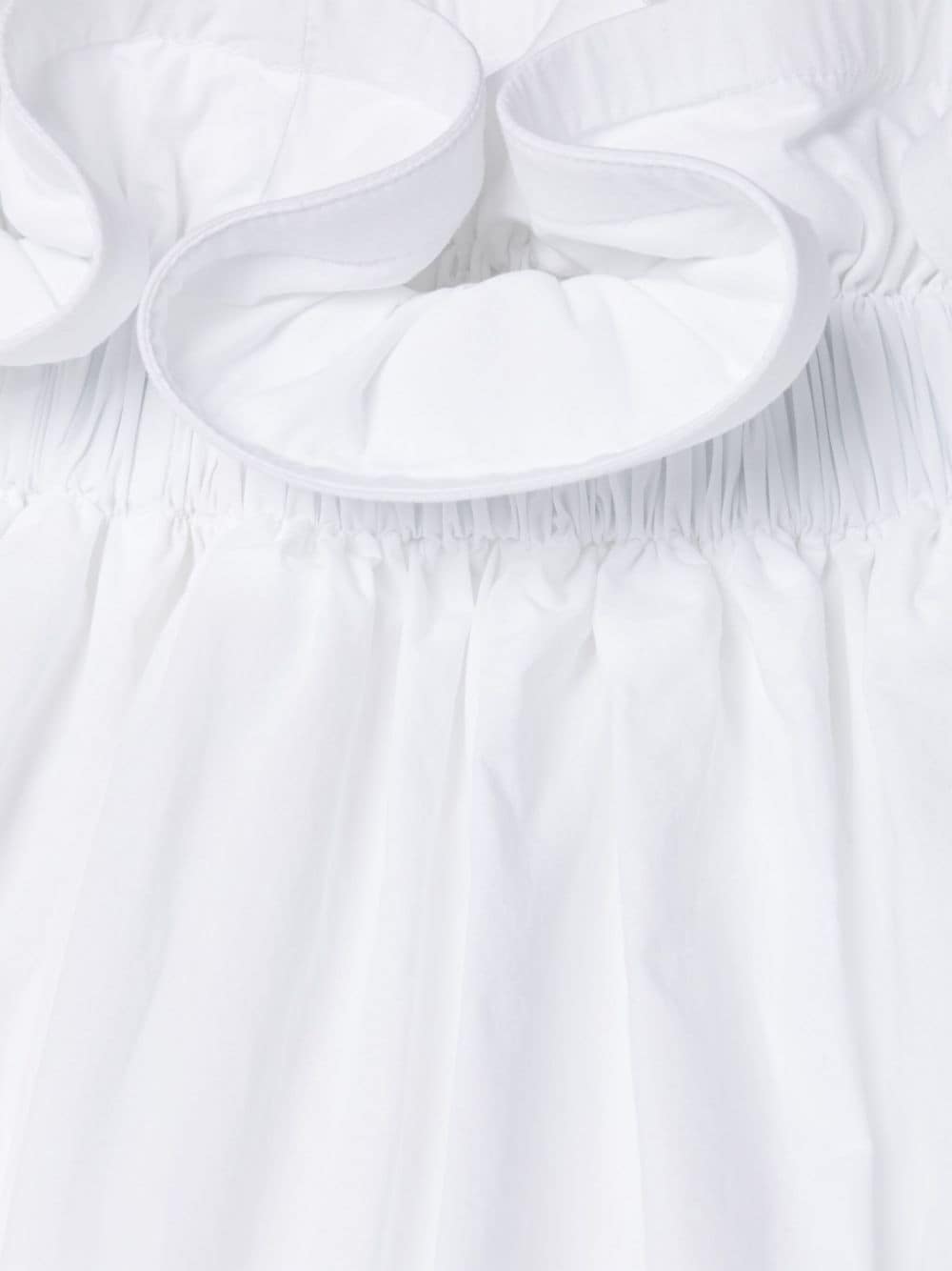 Shop Az Factory Meryl Off-shoulder Ruffled Blouse In White