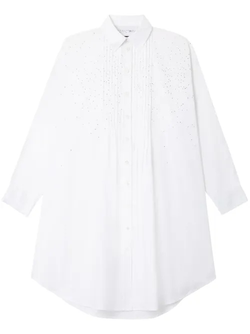 Robe-chemise Greta à strass - AZ FACTORY - Modalova