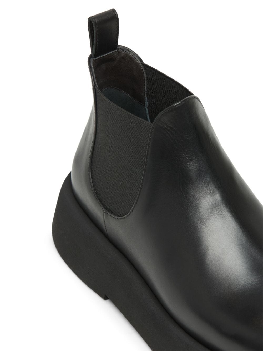 Shop Marsèll Gommellone Leather Chelsea Boots In Black