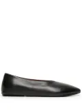 Marsèll Sfoglia leather ballerina shoes - Black