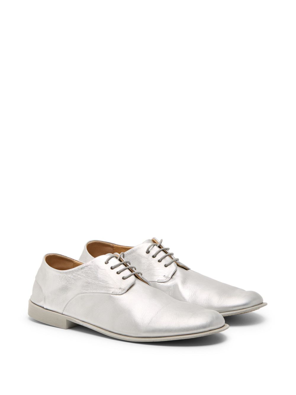 Marsèll Stucco leather Derby shoes - Silver