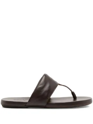 Ferragamo ヴァラリボン フラットサンダル | ブラック | FARFETCH JP