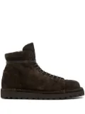 Marsèll Pallottola Pomice lace-up combat boots - Brown
