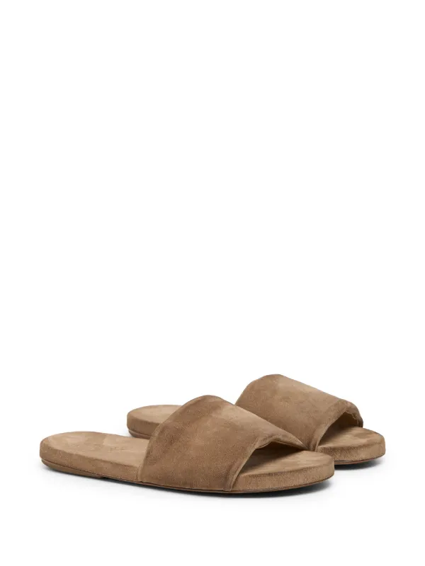 サンダル・ミュール marsell SS24 SPANCIATA SANDALS (MW8225.091 460 BROWN) Marsèll Spanciata Suede Sandals | Neutrals | FARFETCH