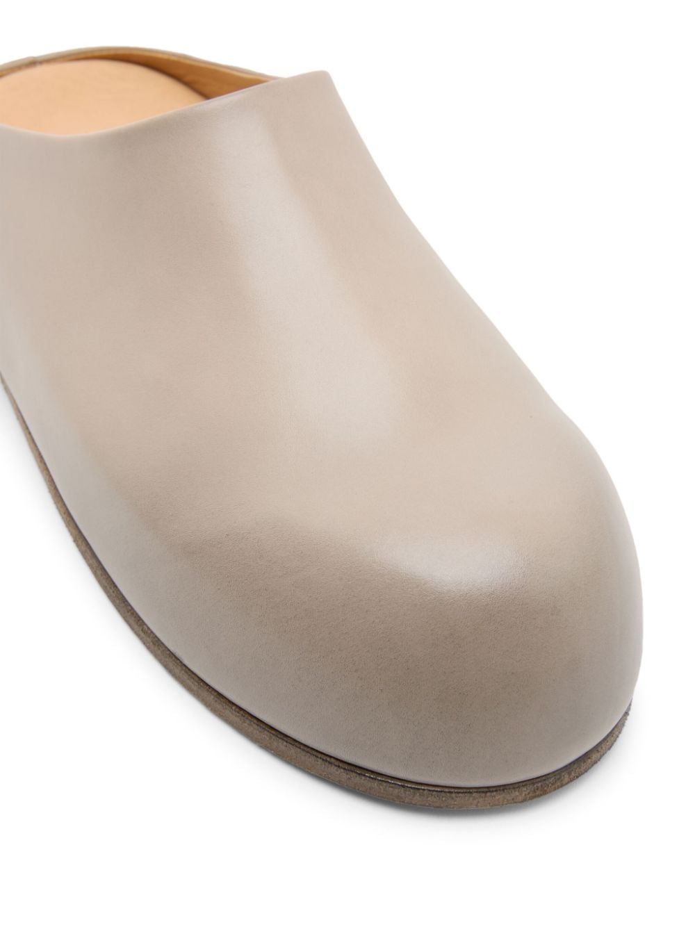 Shop Marsèll Round-toe Mules In Brown