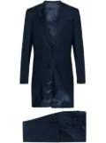 Canali single-breasted wool suit - Blue