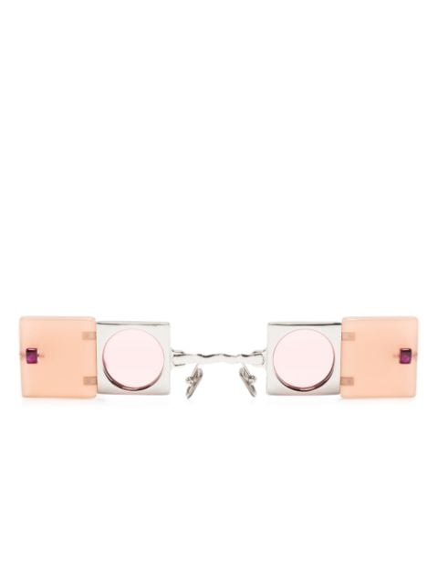 Kuboraum Q50 square-frame sunglasses