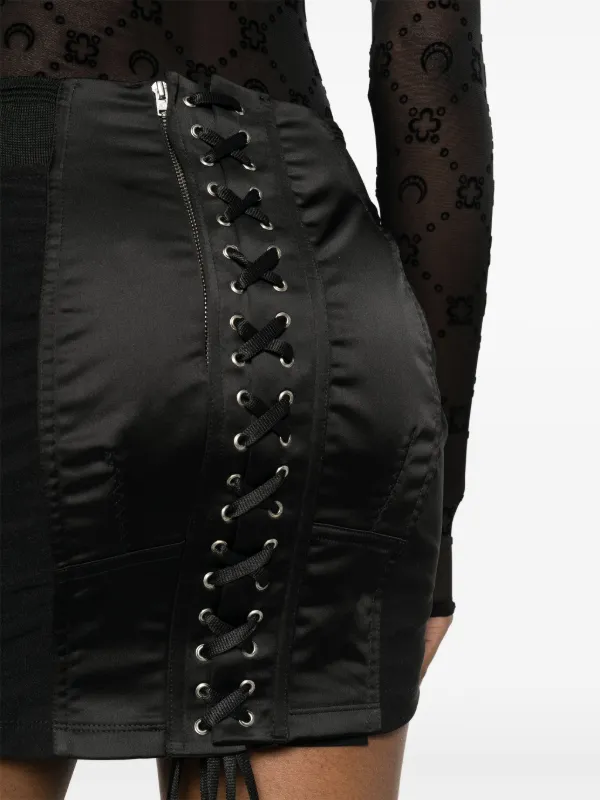 Jean Paul Gaultier lace-up Miniskirt - Farfetch 