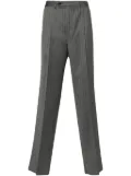 Canali pinstripe-pattern wool trousers - Grey