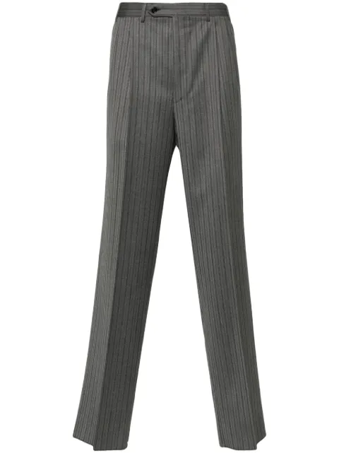 Canali pantalones con rayas diplomáticas estampadas