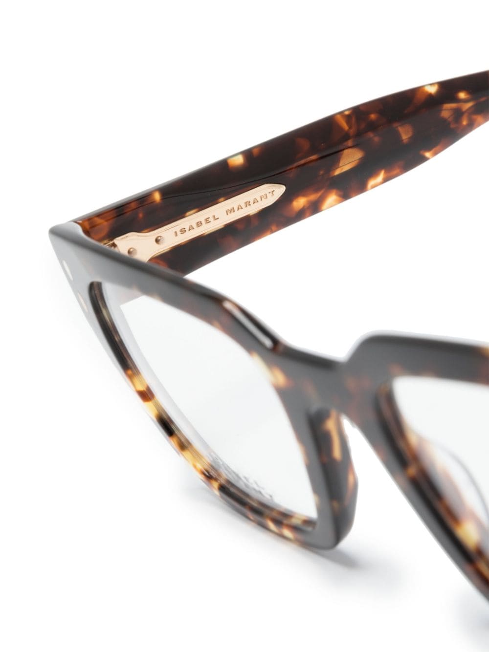 Shop Isabel Marant Eyewear Square-frame Glasses In Brown