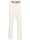 BARROW logo-print cotton track pants - Neutrals