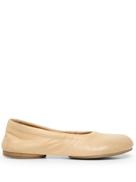 Marsèll Zerotto leather ballerina shoes