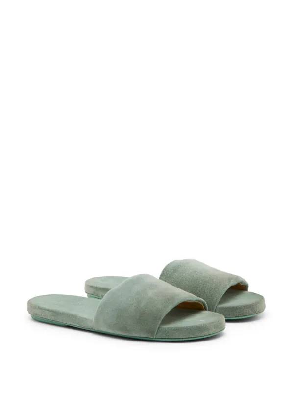 【関税&送料込】Marsell Spanciata Suede Slide Sandals Marsèll Spanciata Suede Slides | Blue | FARFETCH