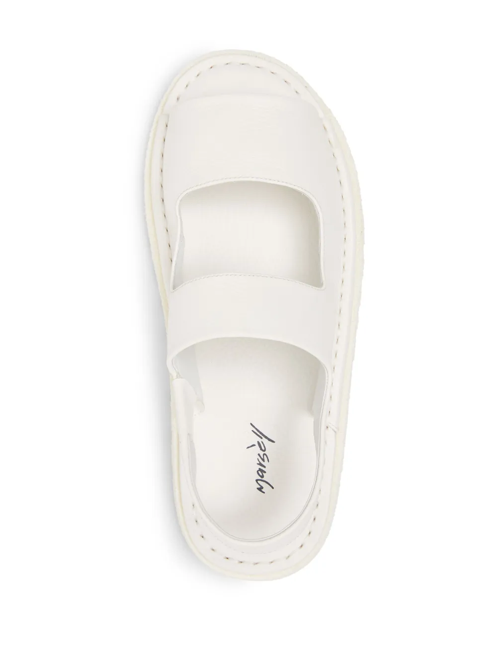 Marsèll Sanpomice Slingback Sandals In White