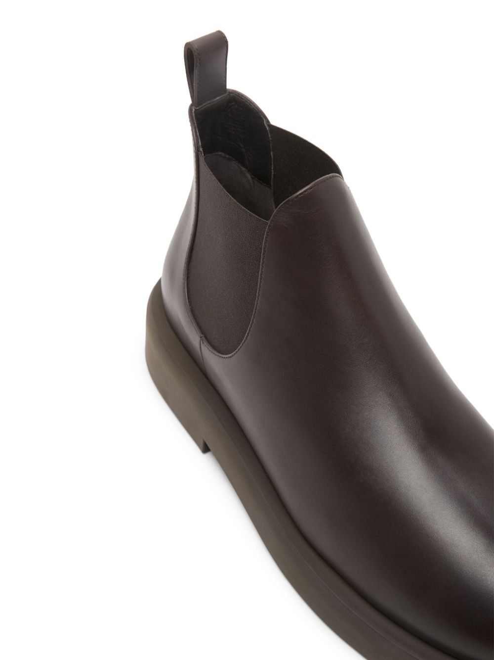 Shop Marsèll Gommello Leather Chelsea Boots In Brown