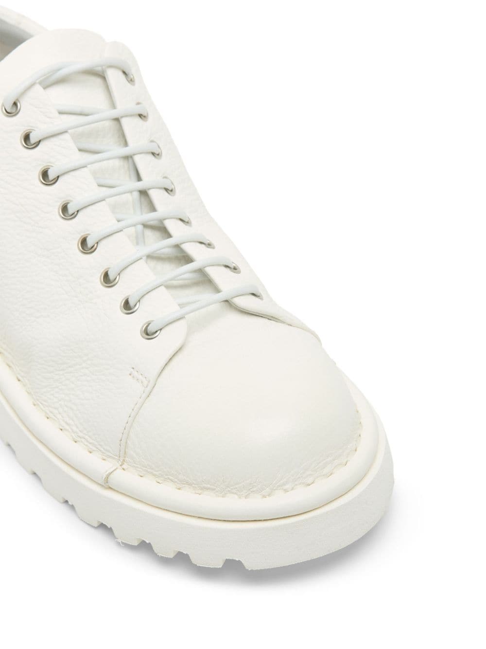 Shop Marsèll Pallottola Pomice Leather Shoes In White