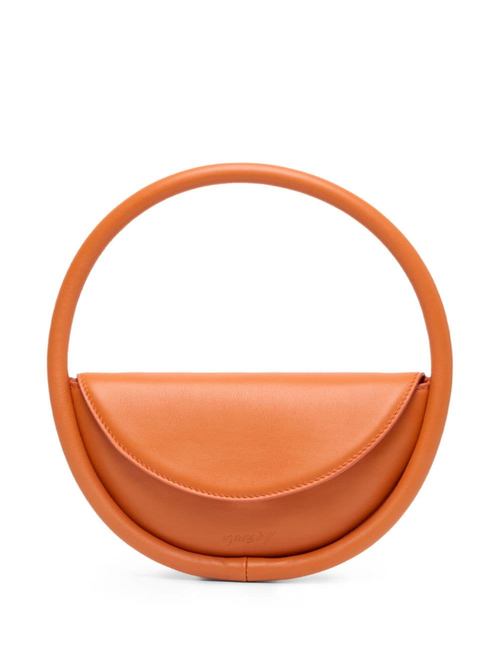 Marsèll Tuttotonda Leather Mini Bag In Orange