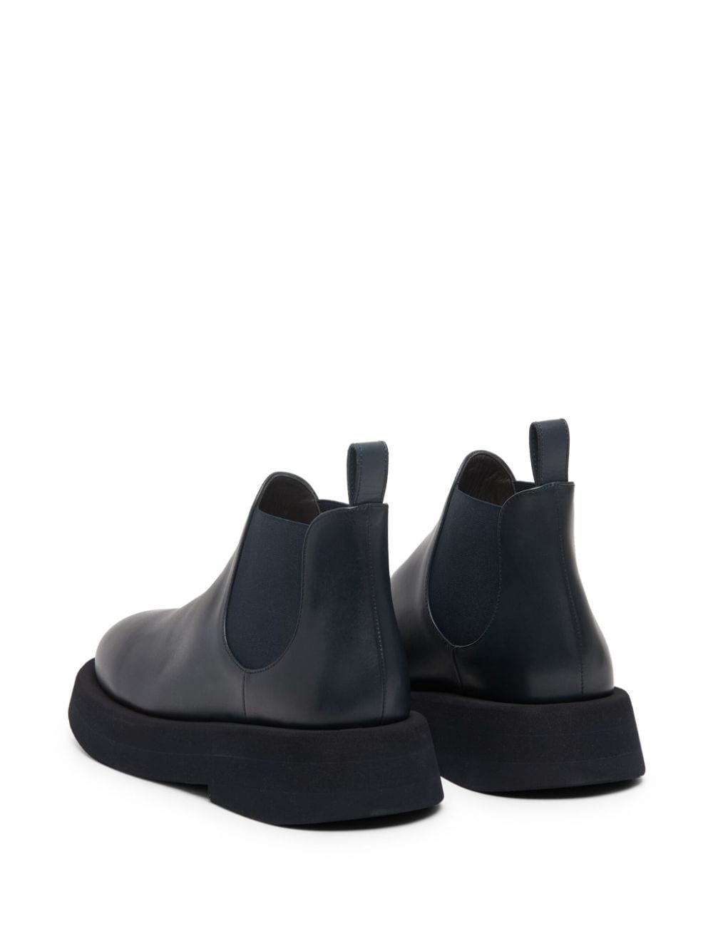 Shop Marsèll Gommellone Leather Chelsea Boots In Blue