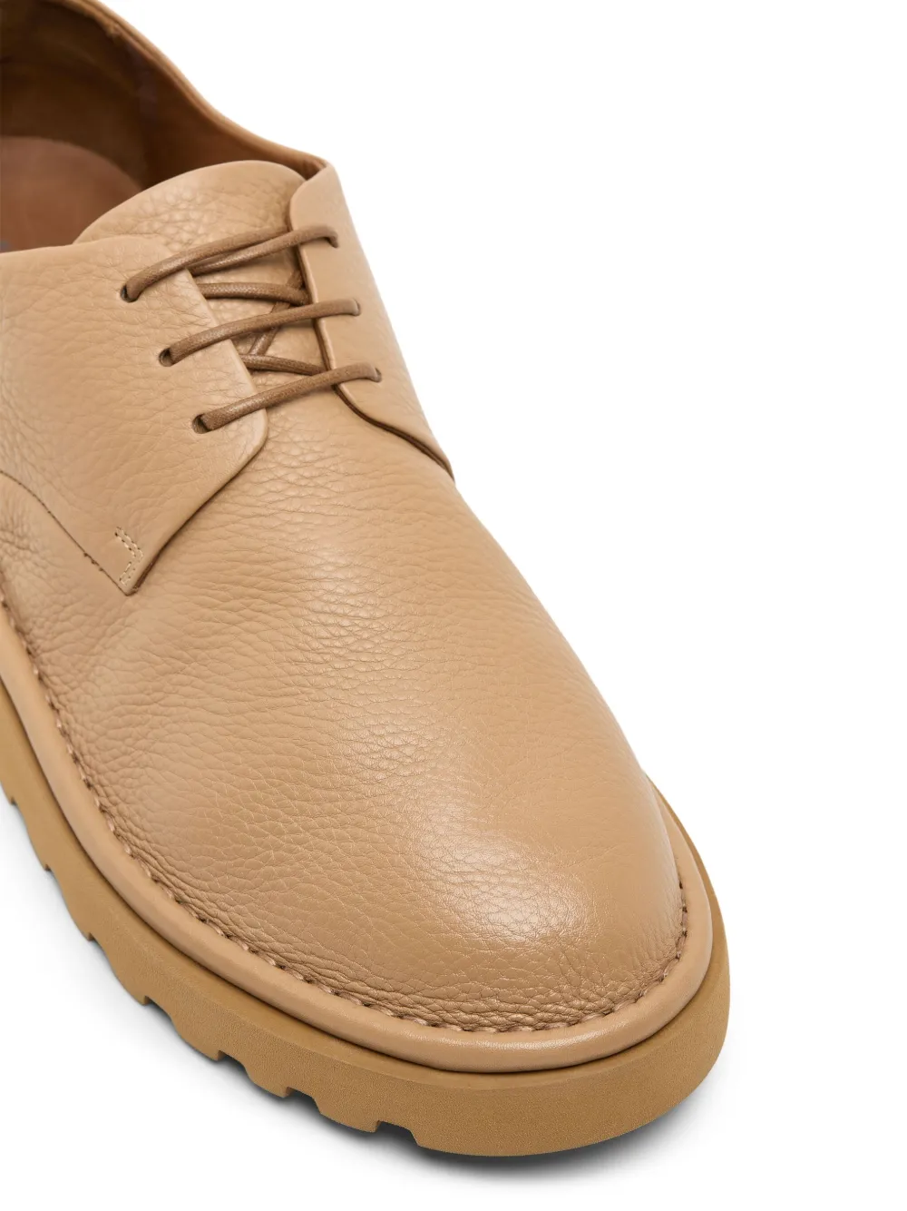 Marsèll Sancrispa Alta Pomice Suede Derby Shoes In Neutrals