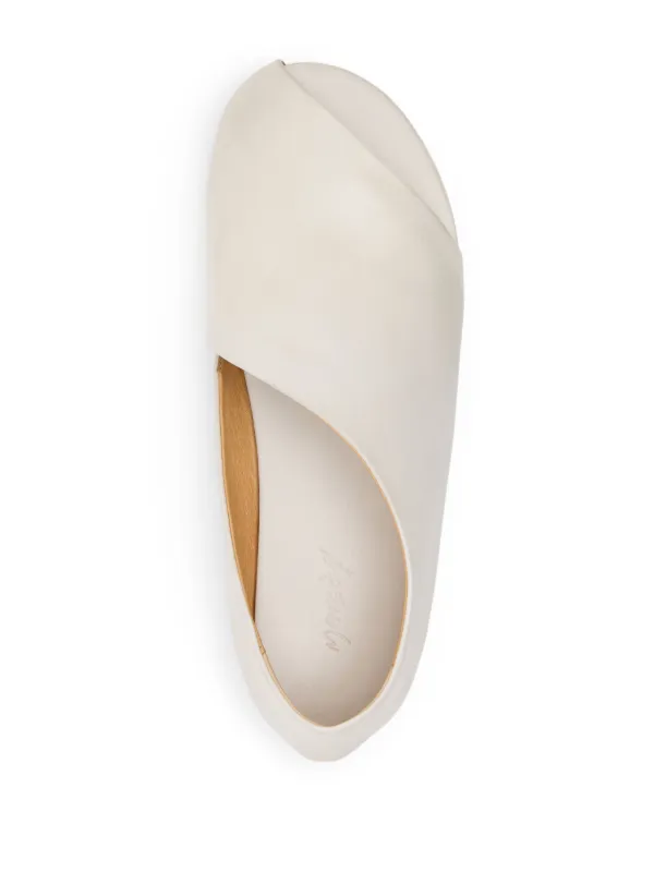Marsèll Arsella レザーサンダル | ホワイト | FARFETCH JP