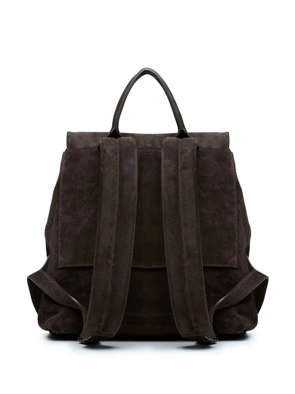 Shop Marsèll Patta Suede Backpack In Brown