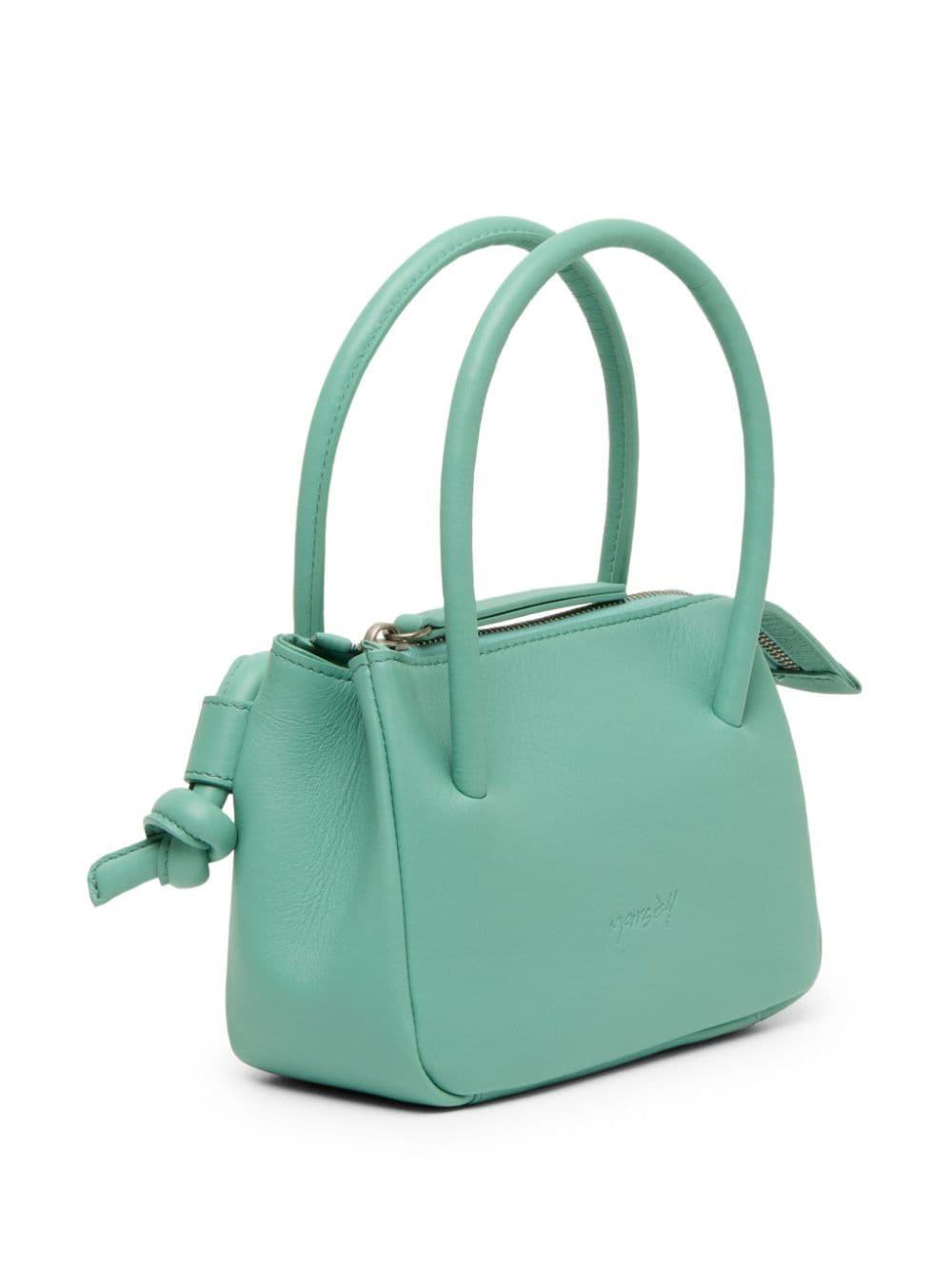 Shop Marsèll Sacco Piccolo Leather Mini Bag In Green