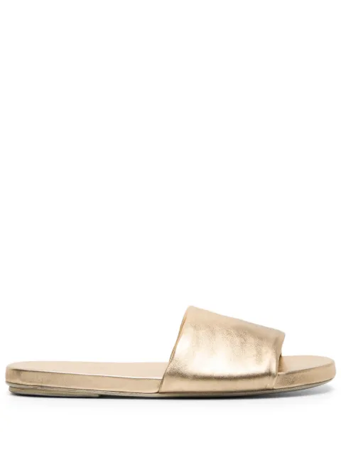 Marsèll Spanciata metallic-leather sandals