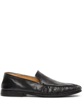 【関税込み】Marsell ブラック Accom ローファー Marsèll Accom Leather Loafers | Black | FARFETCH