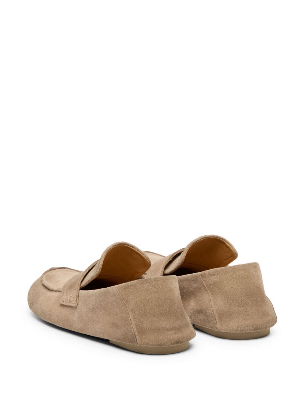 Shop Marsèll Toddone Suede Loafers In Neutrals