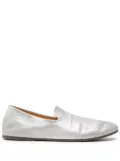 Marsèll metallic-leather loafers - Silver