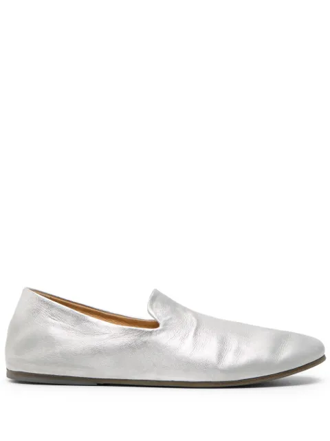 Marsèll metallic-leather loafers