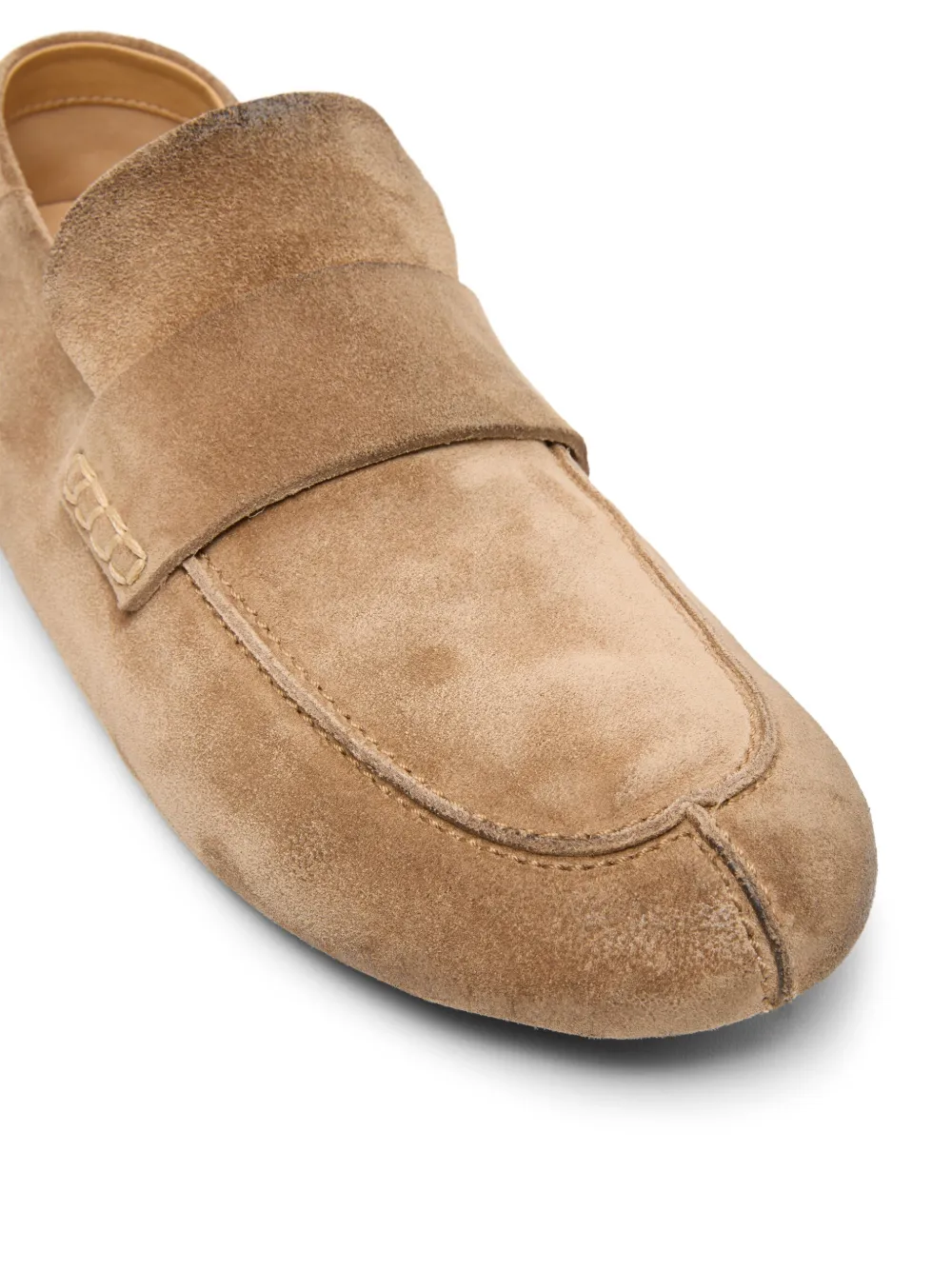 Marsèll Toddone Suede Loafers In Brown