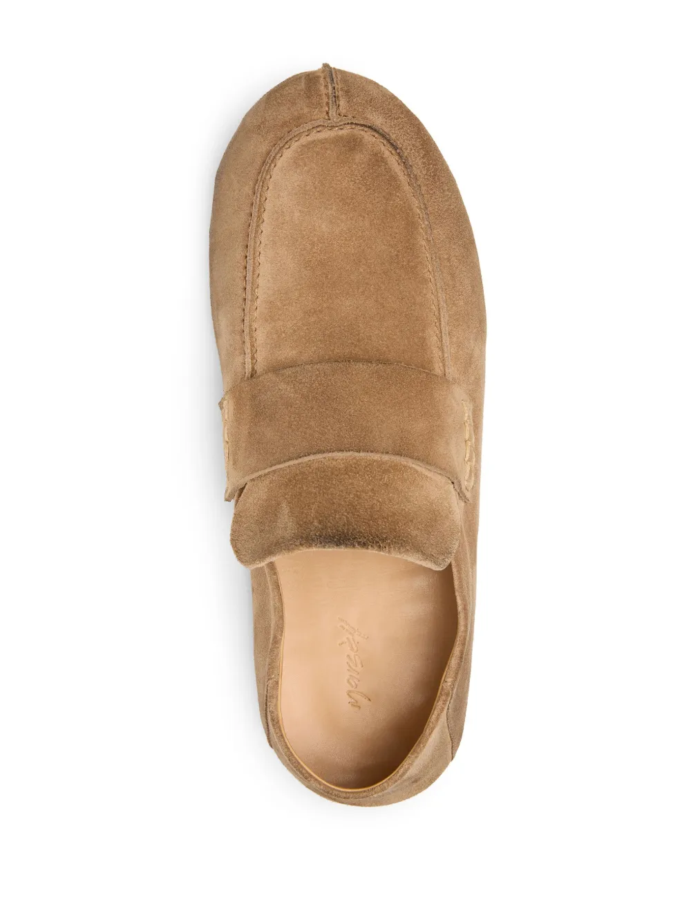 Marsèll Toddone Suede Loafers In Brown