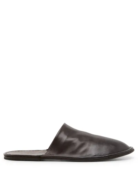 Marsèll slippers con puntera redonda