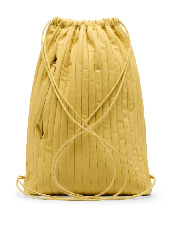 Marsell Arriccia レザーバックパック Marsèll Arriccia Leather Backpack | Yellow | FARFETCH JO