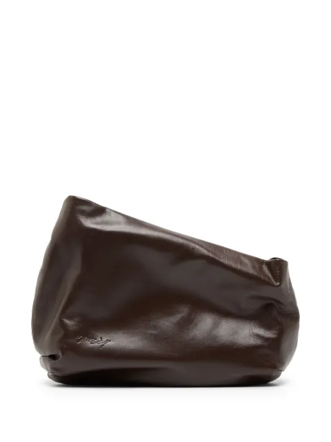 Marsèll logo-debossed leather clutch bag