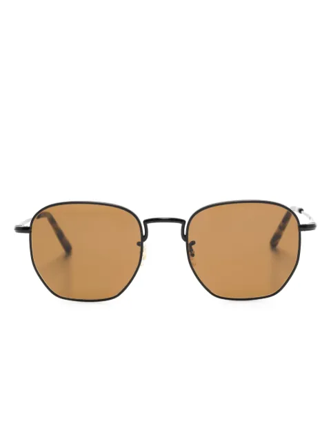 Oliver Peoples hexagnal-frame sunglasses