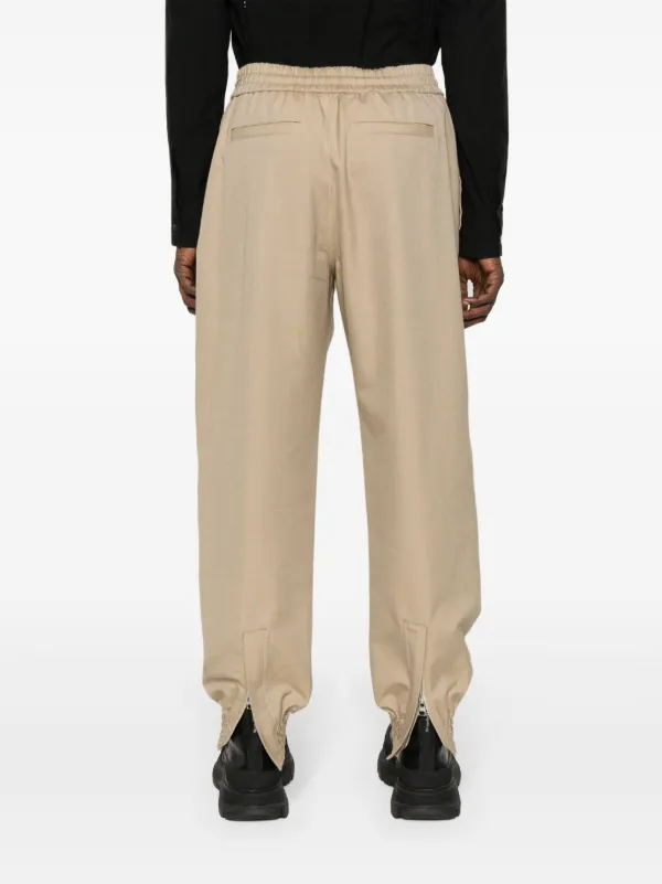 【送料&関税込】Alexander McQueen Cargo Loose Fit Trousers pants-black-polyester-cargo-