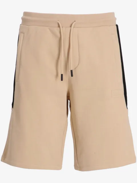 Karl Lagerfeld shorts con parche del logo y cordones en la pretina