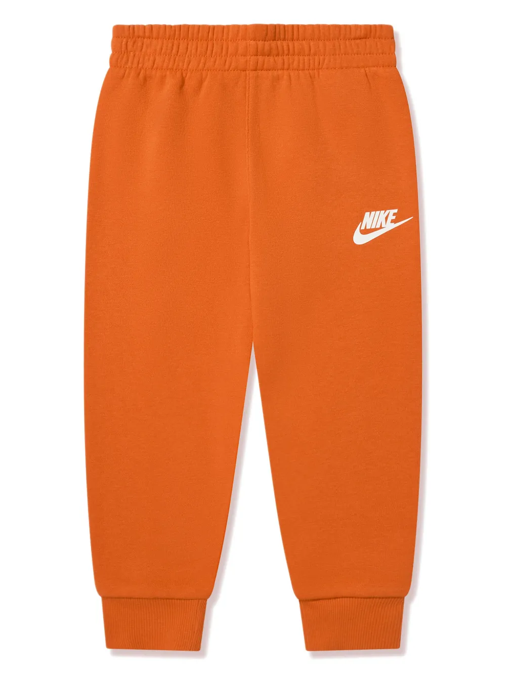 Nike Kids Jersey trainingspak met logoprint Oranje