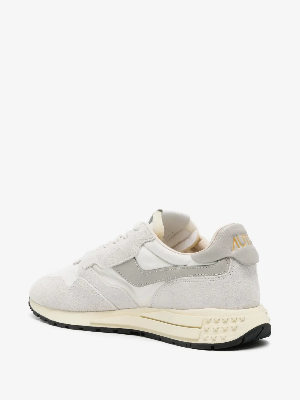 Reelwind low sneakers in nylon and suede — Image 3