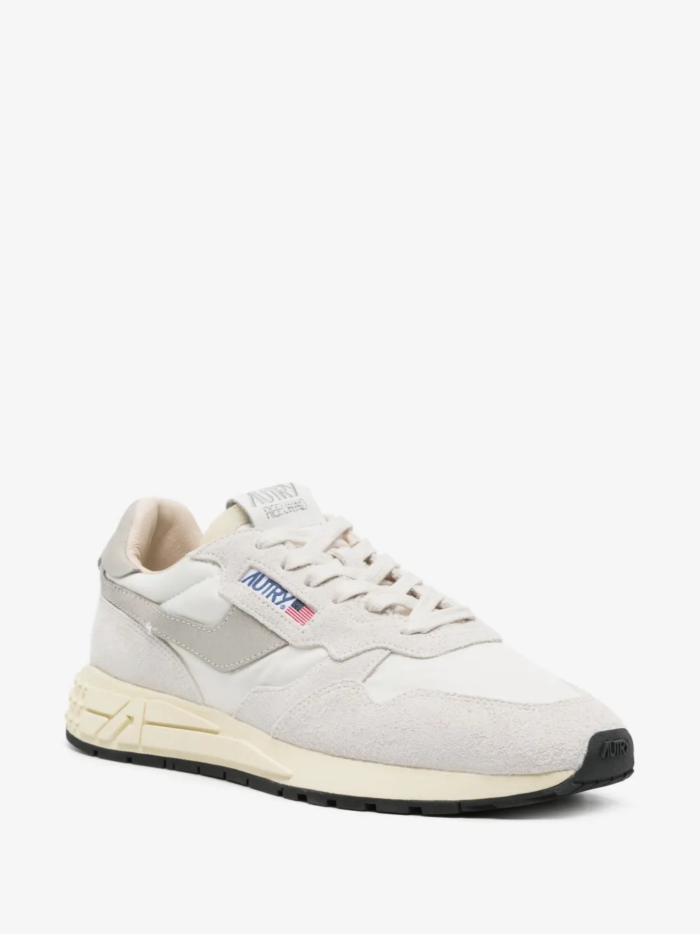 Reelwind low sneakers in nylon and suede — Image 4