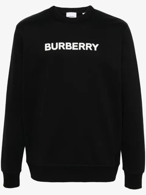 Burberry logo-print cotton sweatshirt