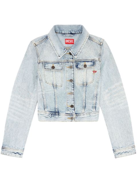 Diesel De-Slimmy-S cropped denim jacket Women