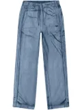 Diesel Straight D-Martians Track jeans - Blue
